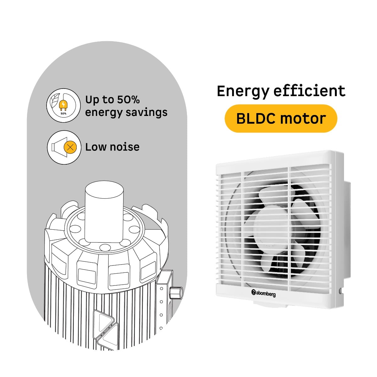 Atomberg Efficio Exhaust Fan 200 mm - dynamic_feature
